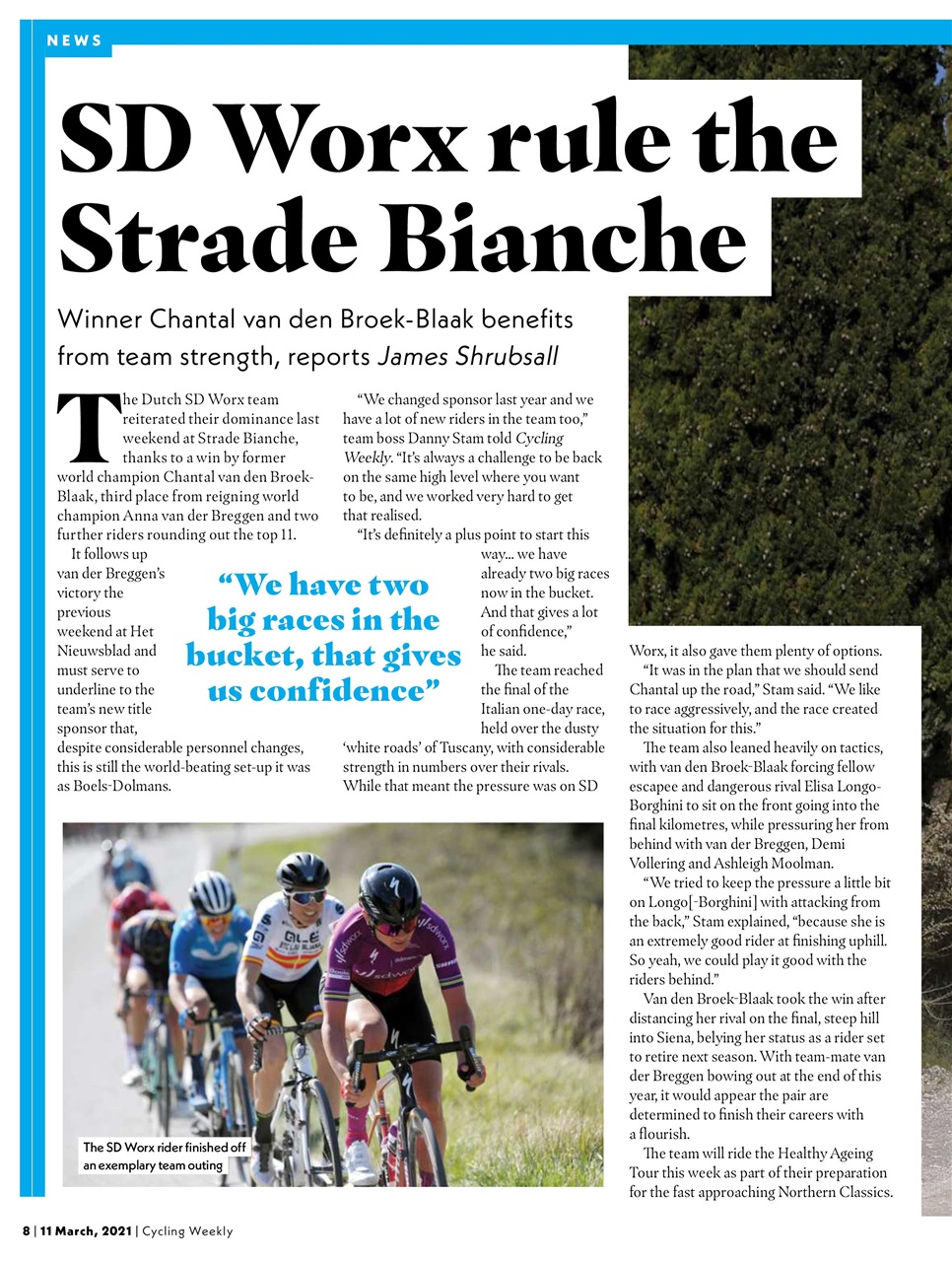 Cycling Weekly Preview Pages
