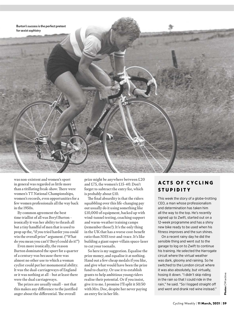 Cycling Weekly Preview Pages