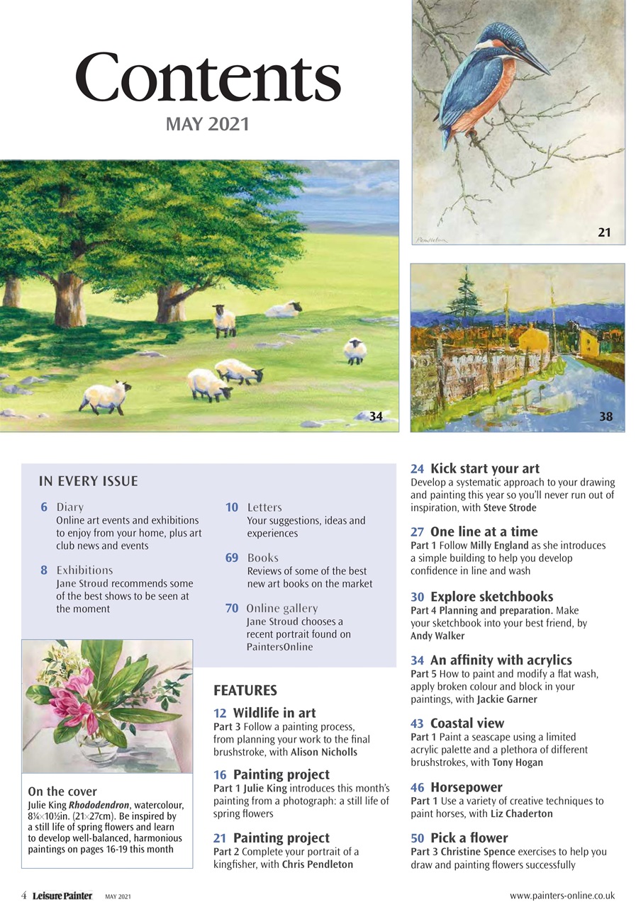 Leisure Painter & The Artist Preview Pages