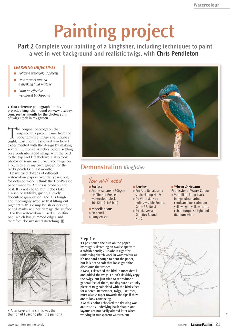 Leisure Painter & The Artist Preview Pages