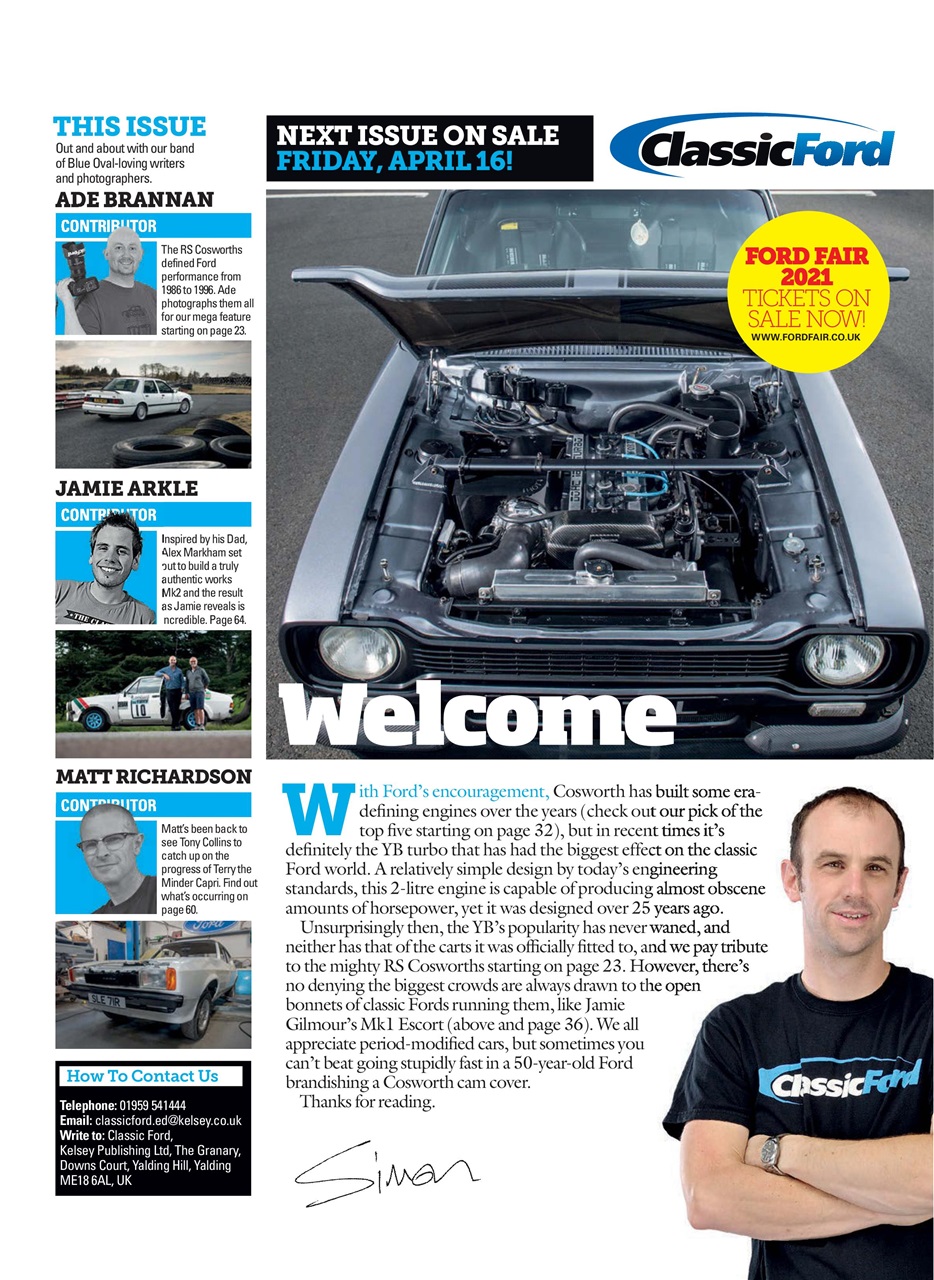 Classic Ford Preview Pages