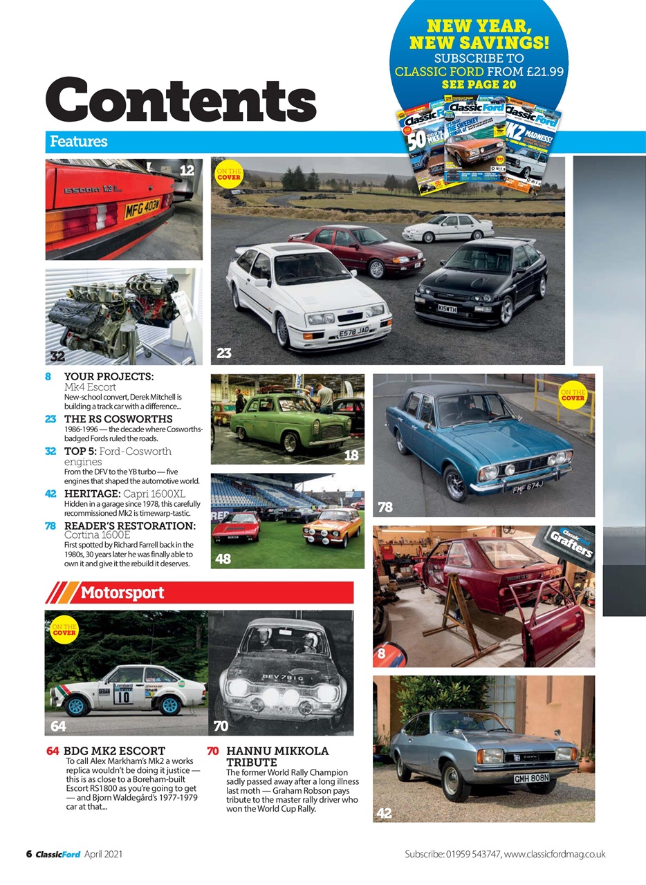 Classic Ford Preview Pages