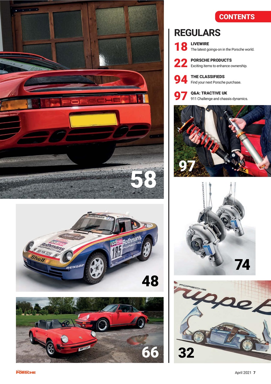 Classic Porsche Preview Pages