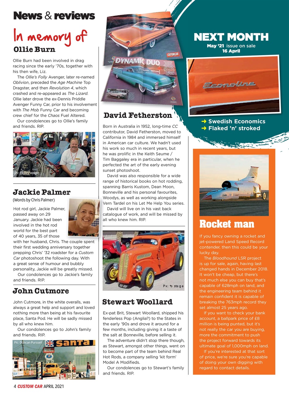 Custom Car Preview Pages