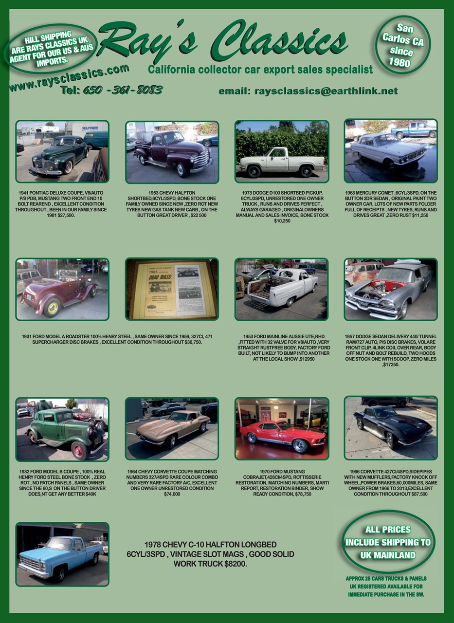 Custom Car Preview Pages