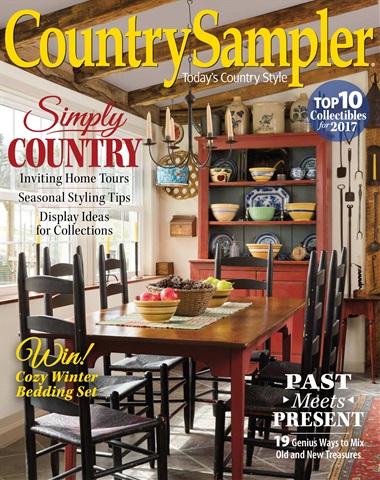 Country Sampler Home issue December/January 2017