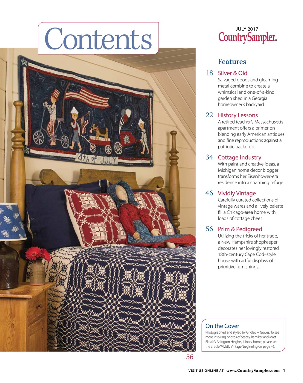 Country Sampler Home Preview Pages