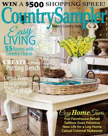 Country Sampler Home issue April/May 2017
