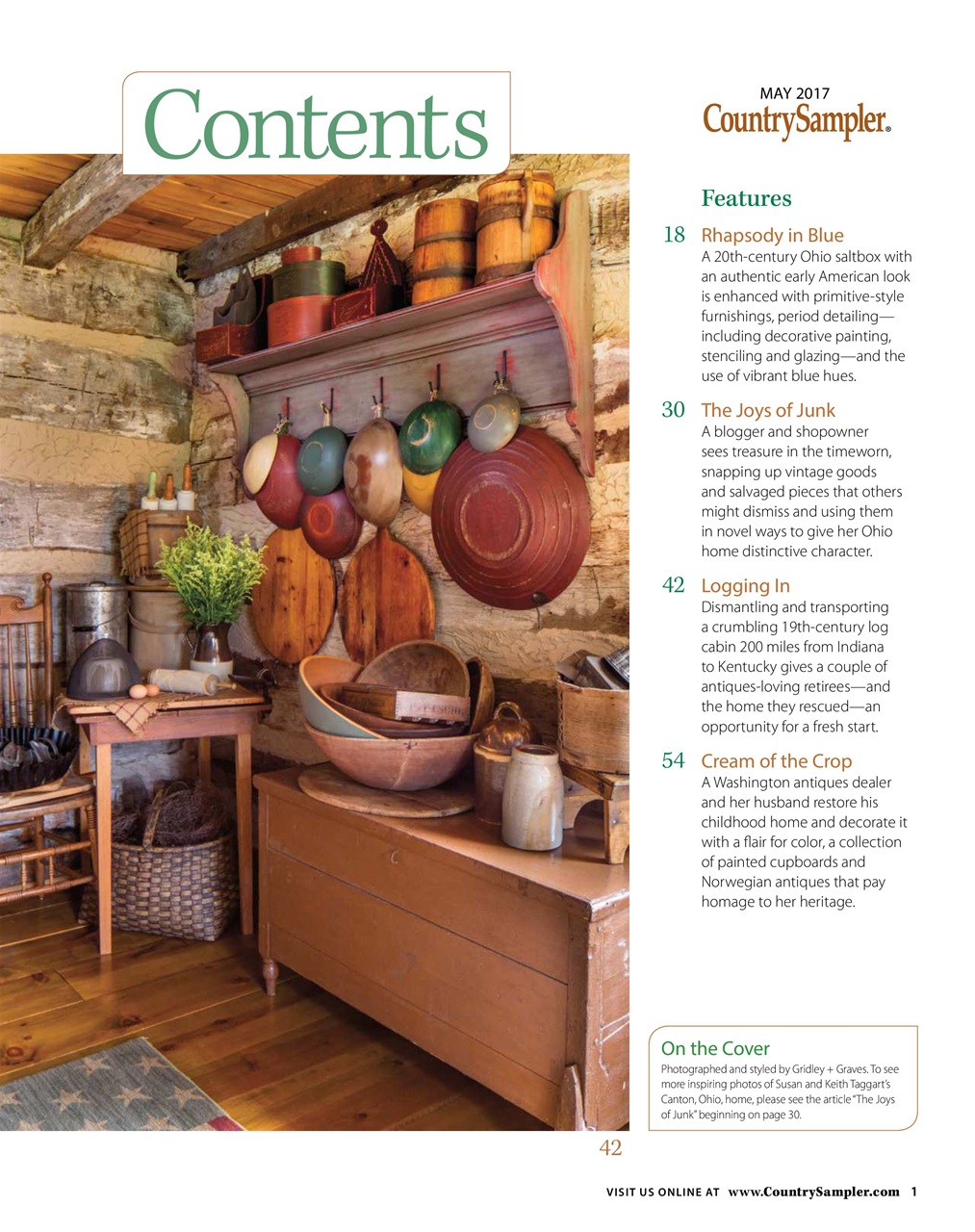 Country Sampler Home Preview Pages