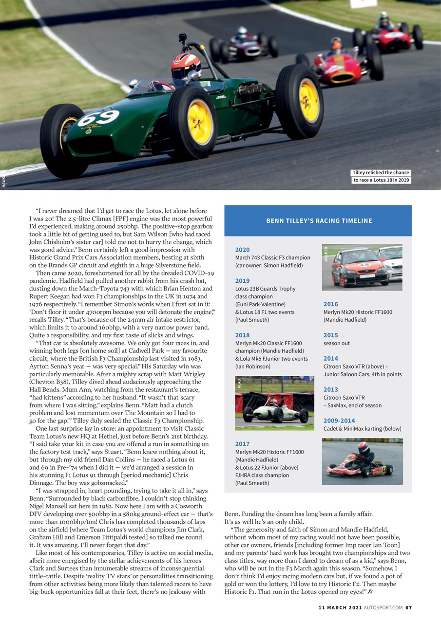 Autosport Preview Pages