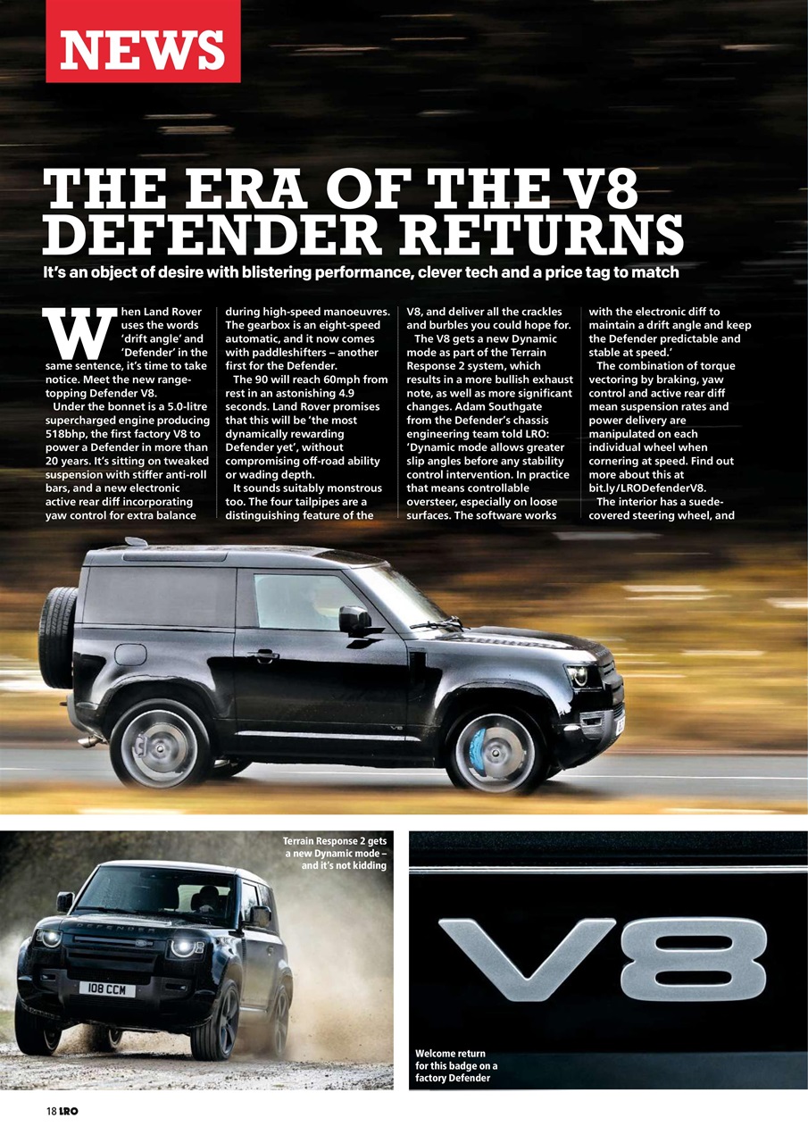 Land Rover Owner Preview Pages