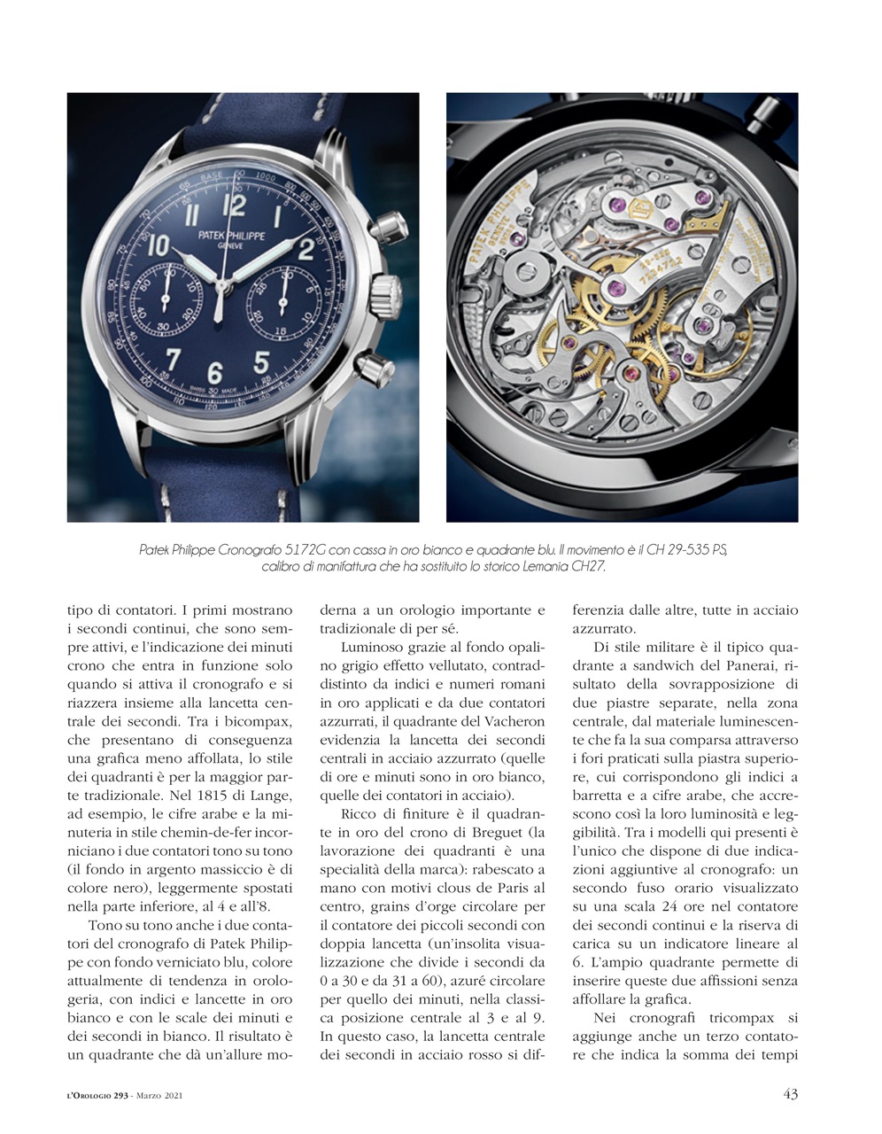 L'Orologio Preview Pages