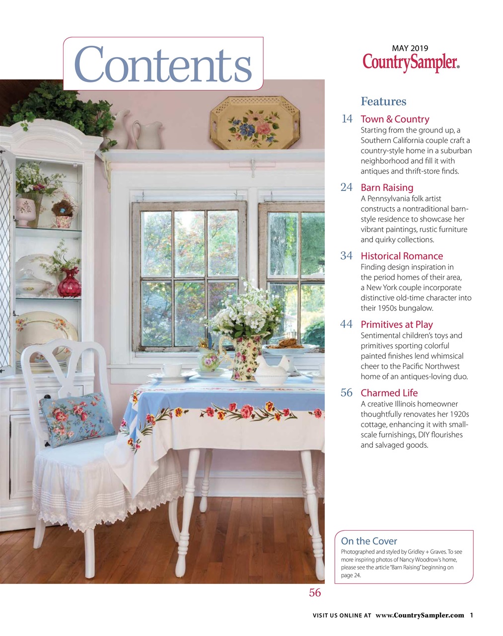 Country Sampler Home Preview Pages