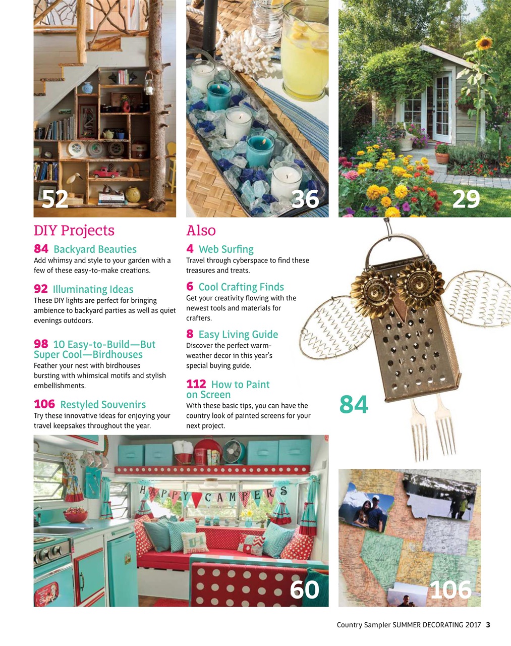 Country Sampler Home Preview Pages