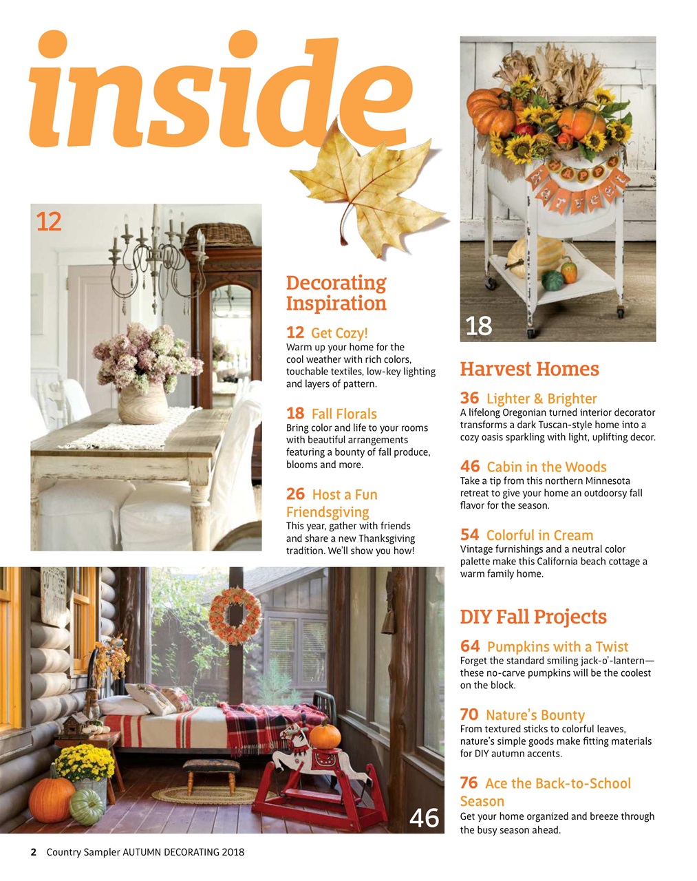 Country Sampler Preview Pages