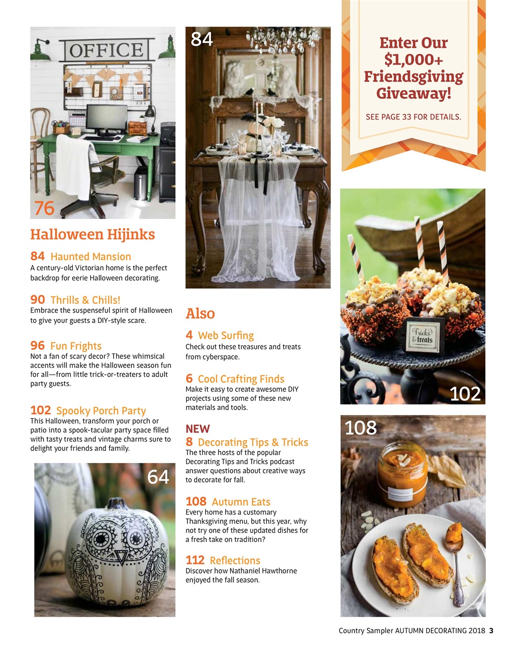 Country Sampler Preview Pages