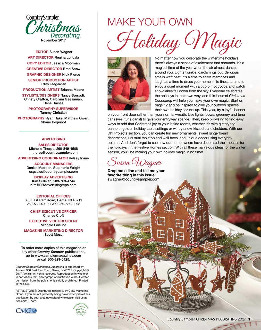Country Sampler Home Preview Pages