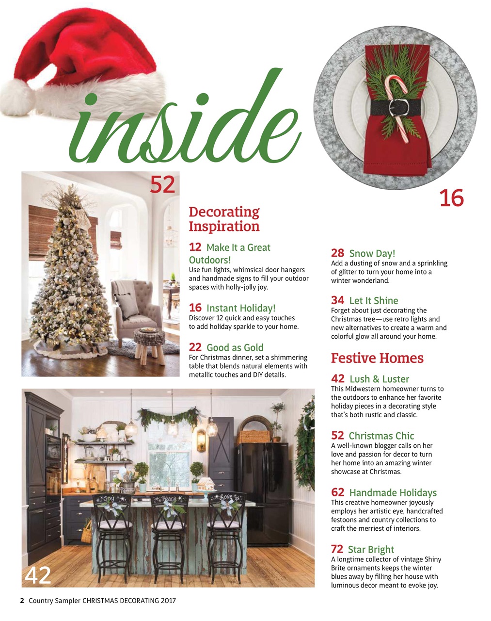 Country Sampler Home Preview Pages