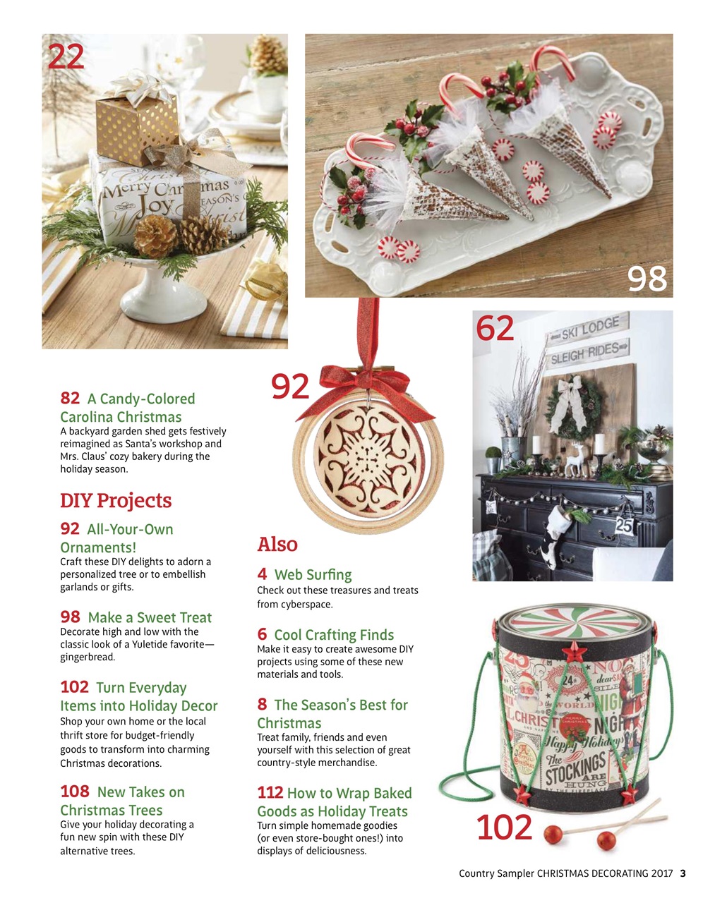 Country Sampler Home Preview Pages