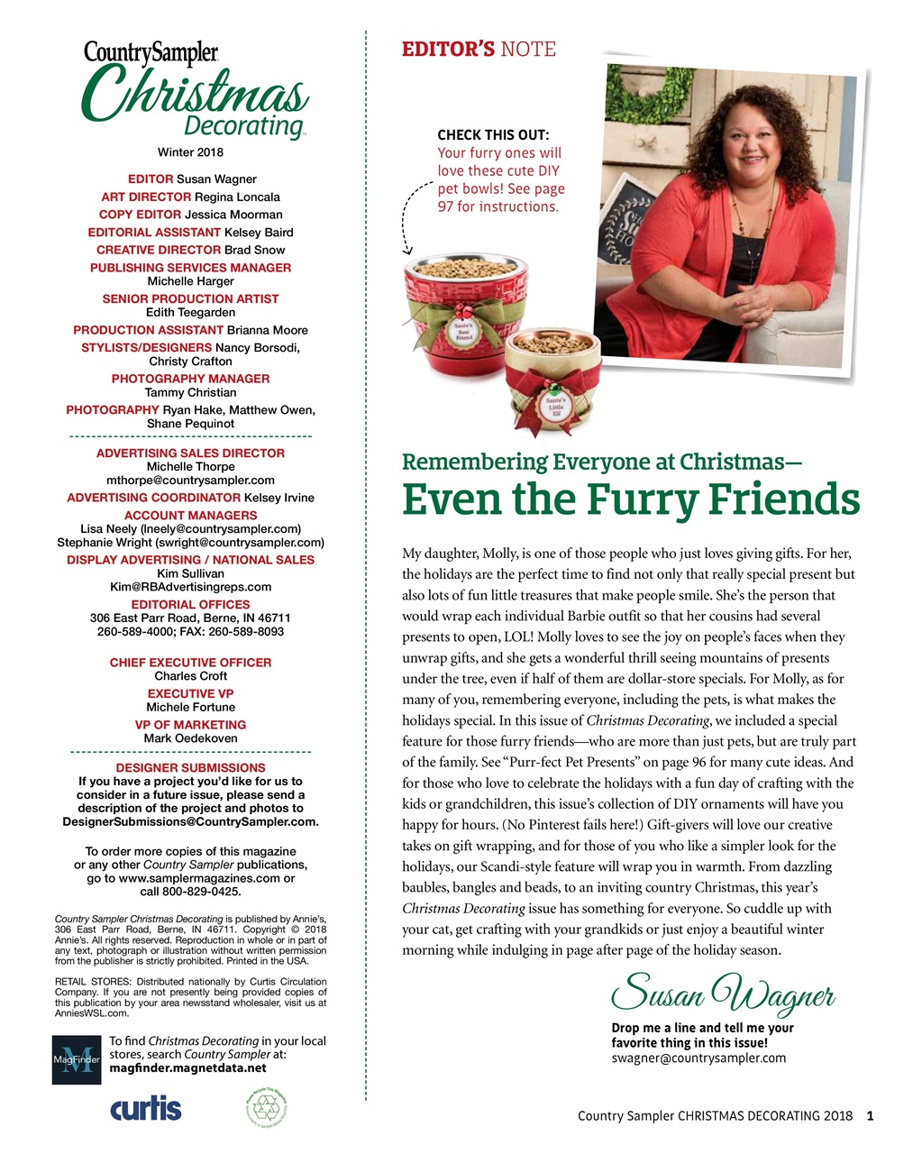 Country Sampler Home Preview Pages