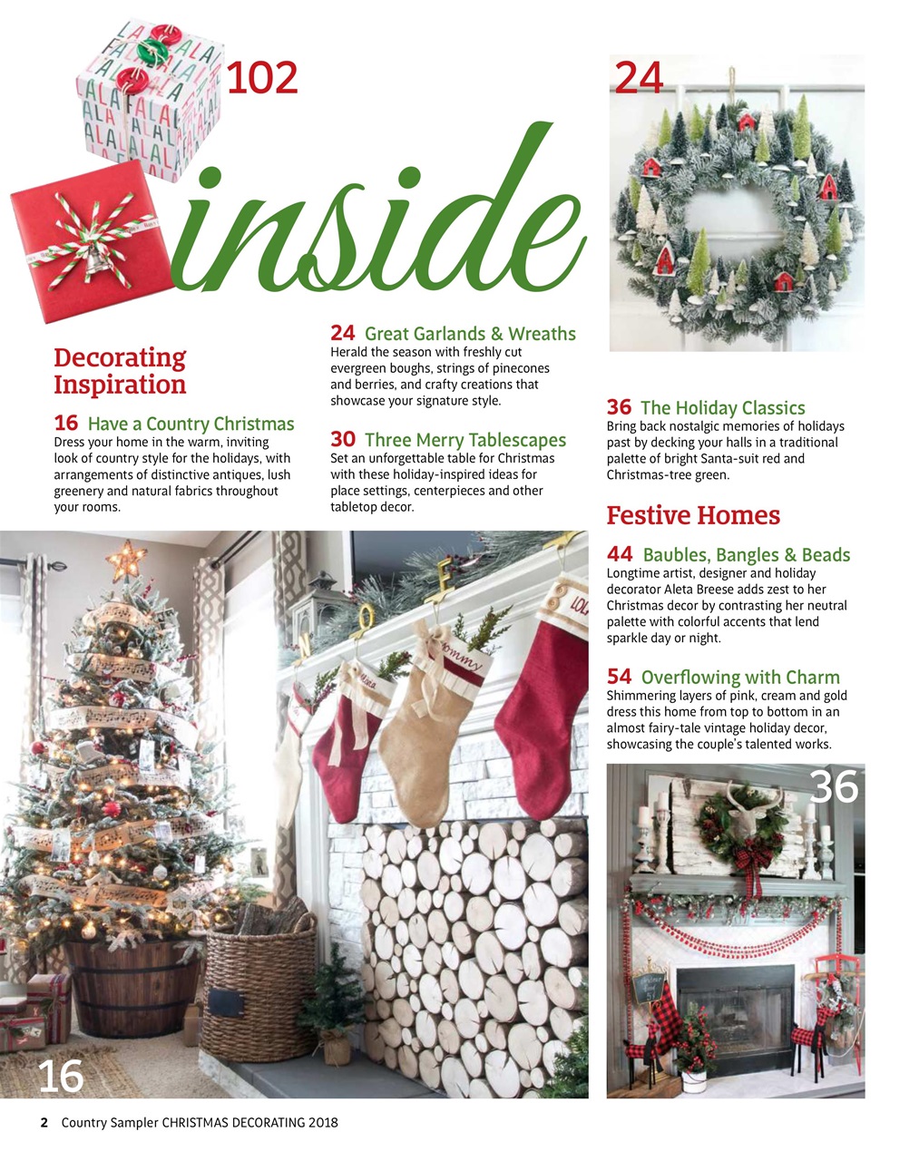 Country Sampler Home Preview Pages