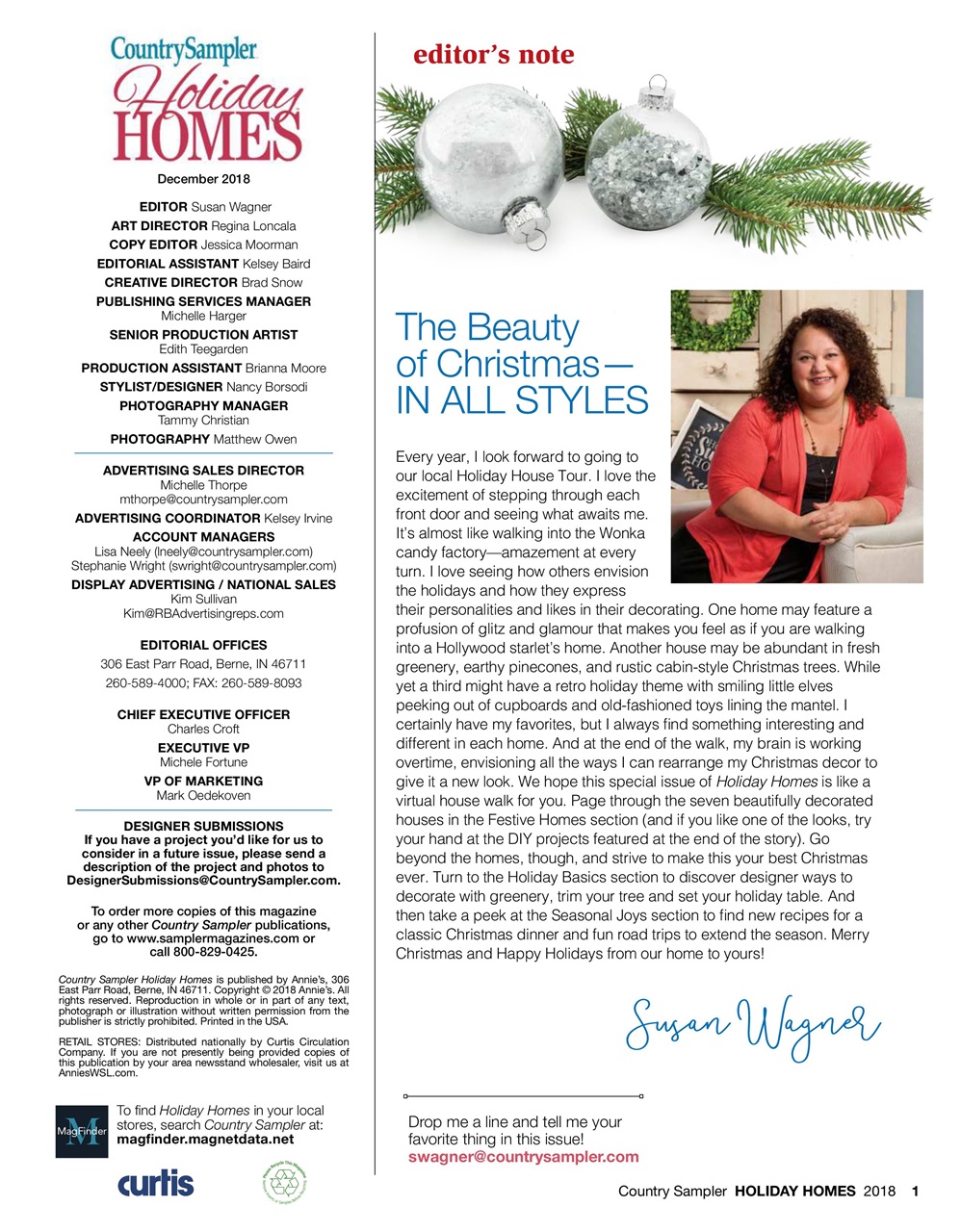 Country Sampler Preview Pages