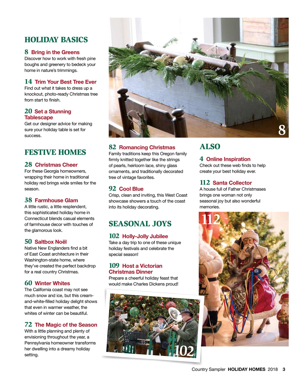 Country Sampler Preview Pages