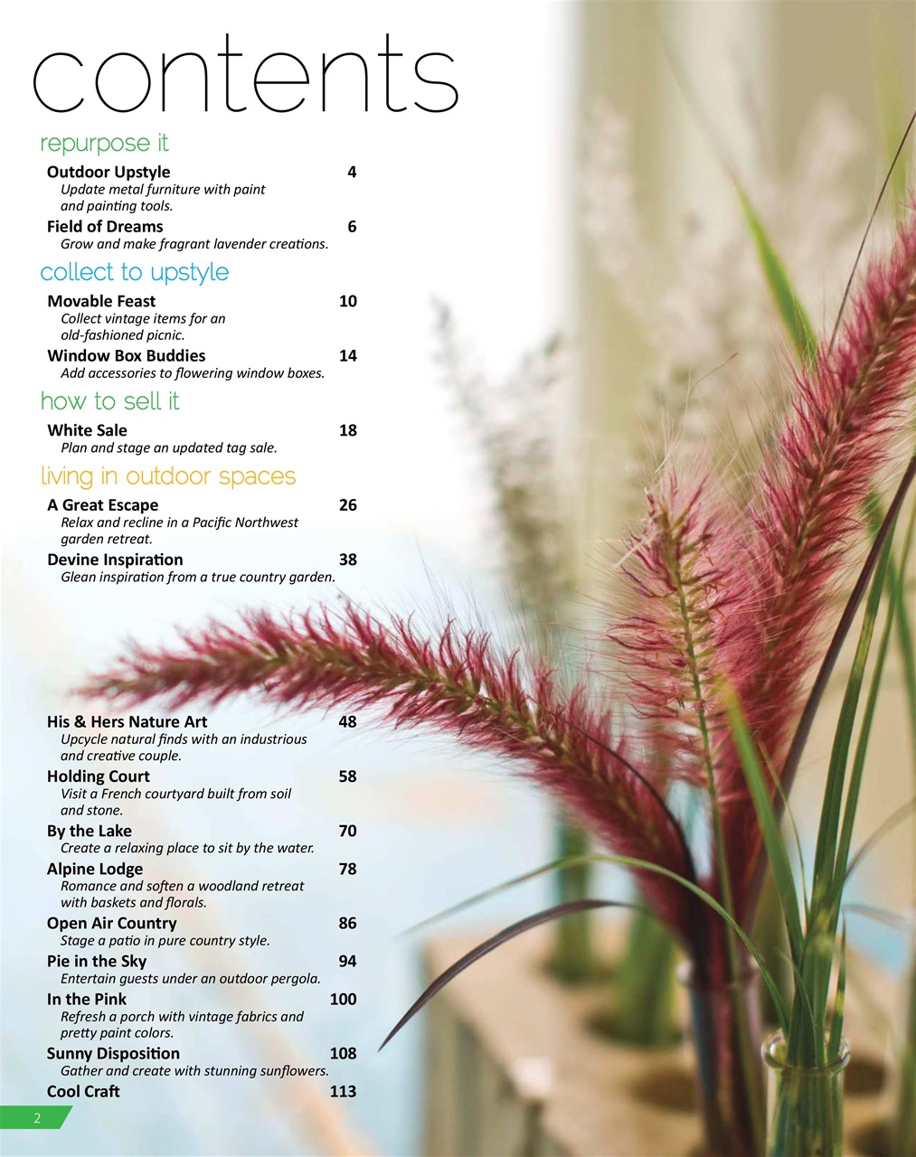 Country Sampler Preview Pages