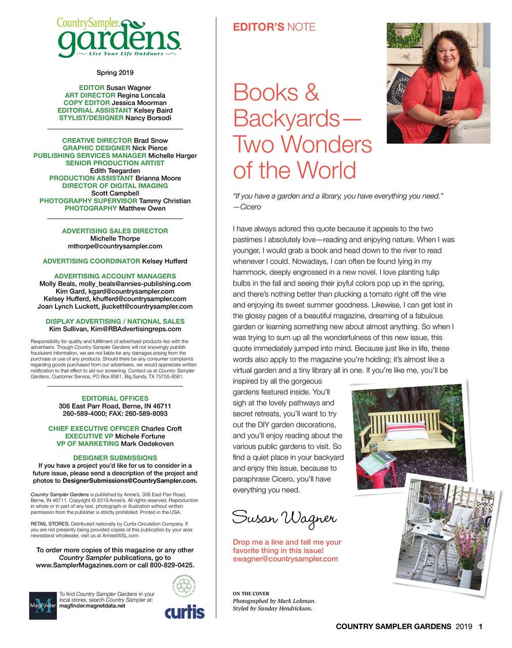 Country Sampler Preview Pages