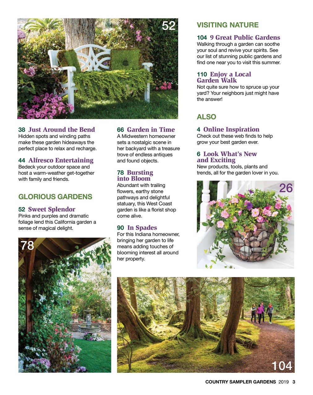 Country Sampler Preview Pages