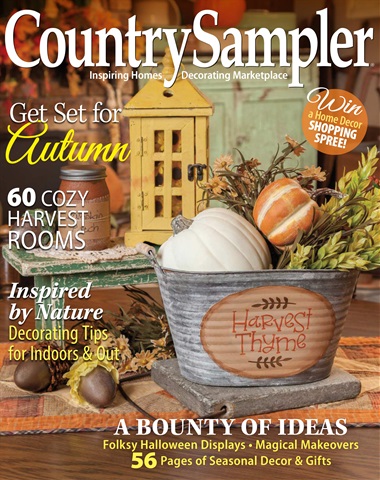 Country Sampler Home issue August/September 2019