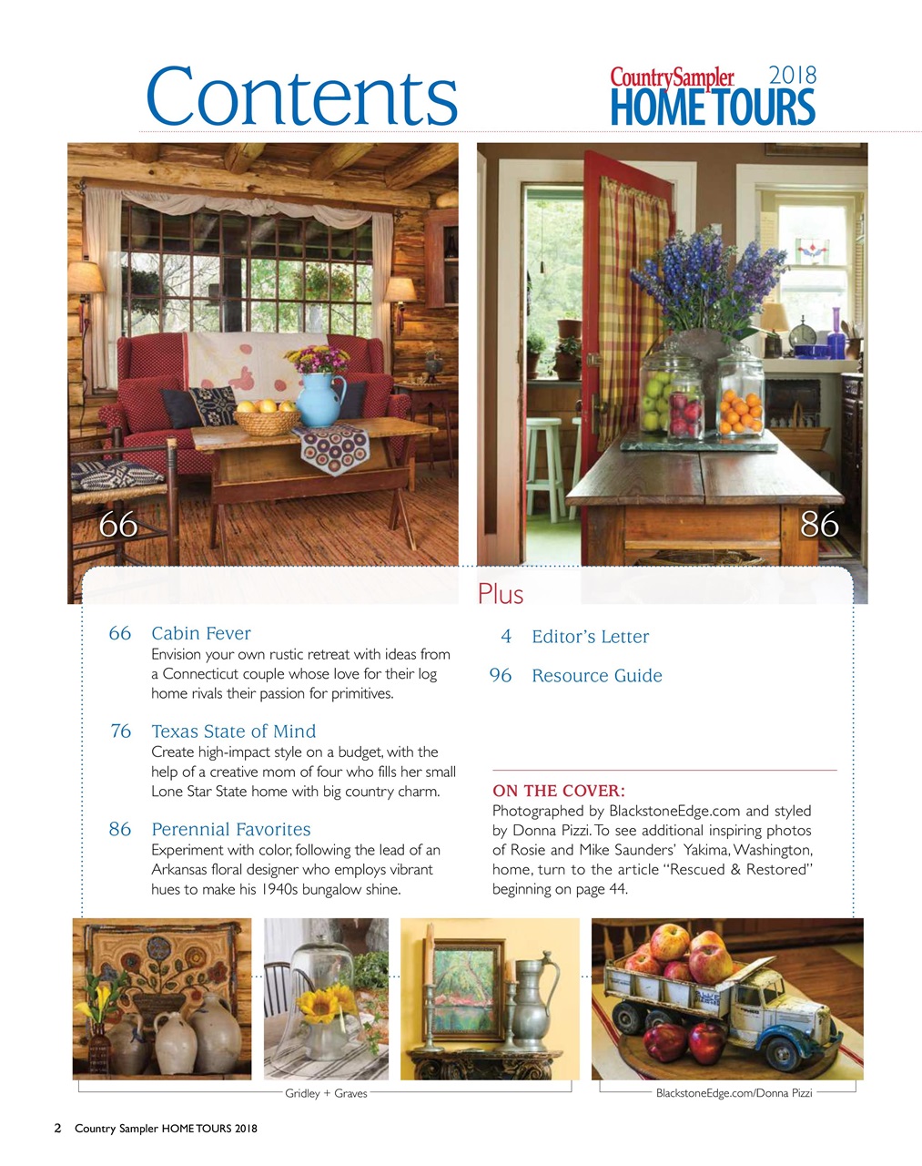 Country Sampler Home Preview Pages
