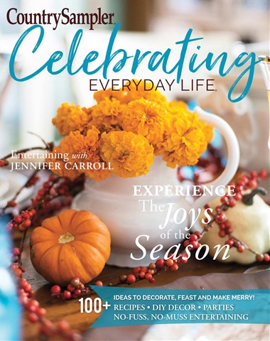Country Sampler Home issue Celebrating Everyday Life