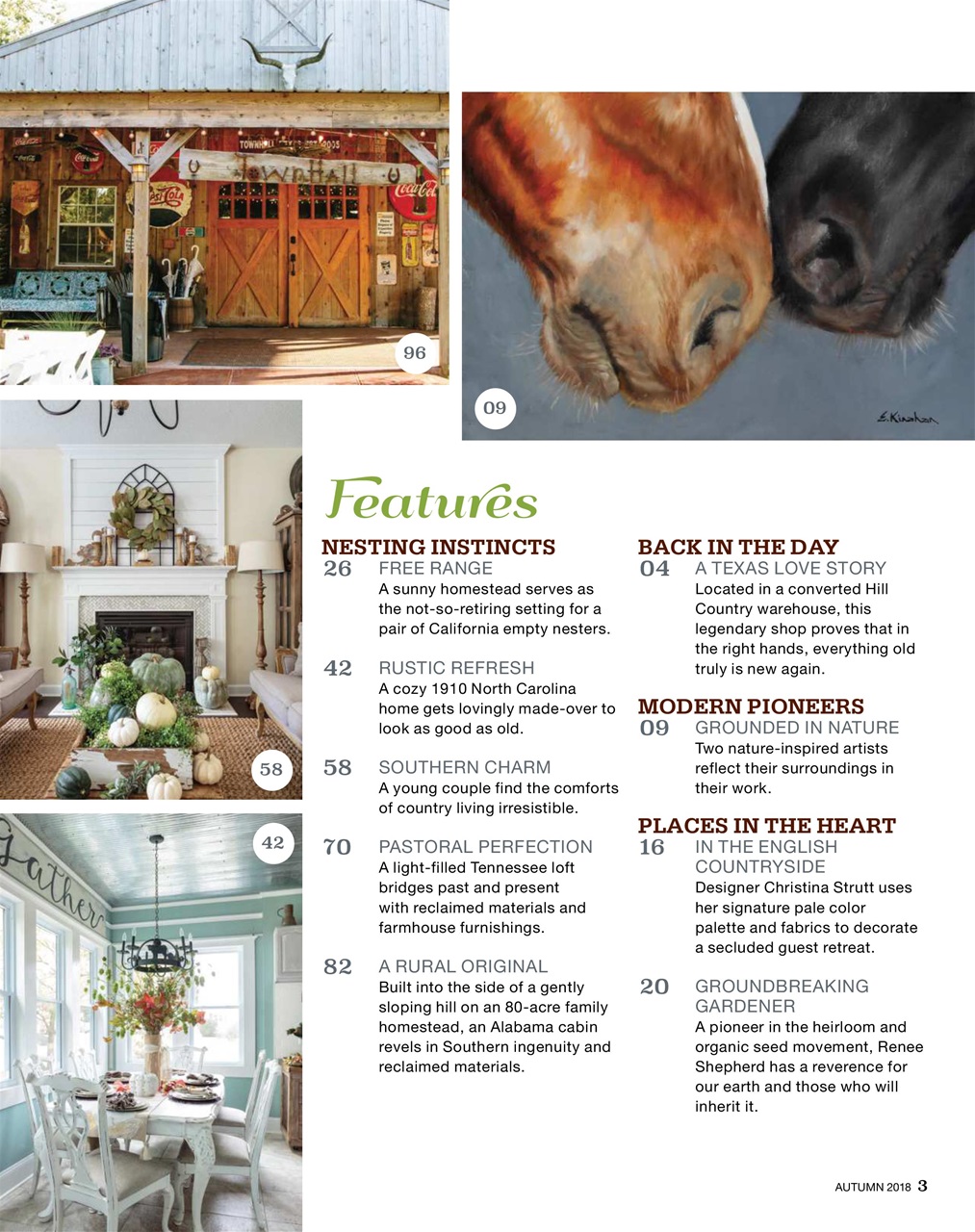 Country Sampler Preview Pages