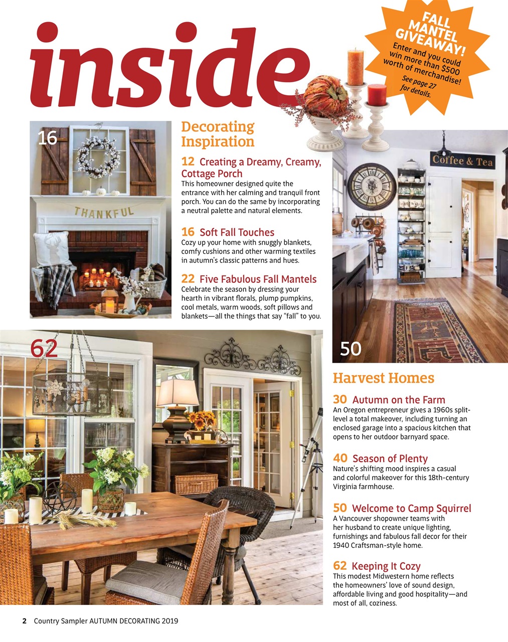 Country Sampler Preview Pages