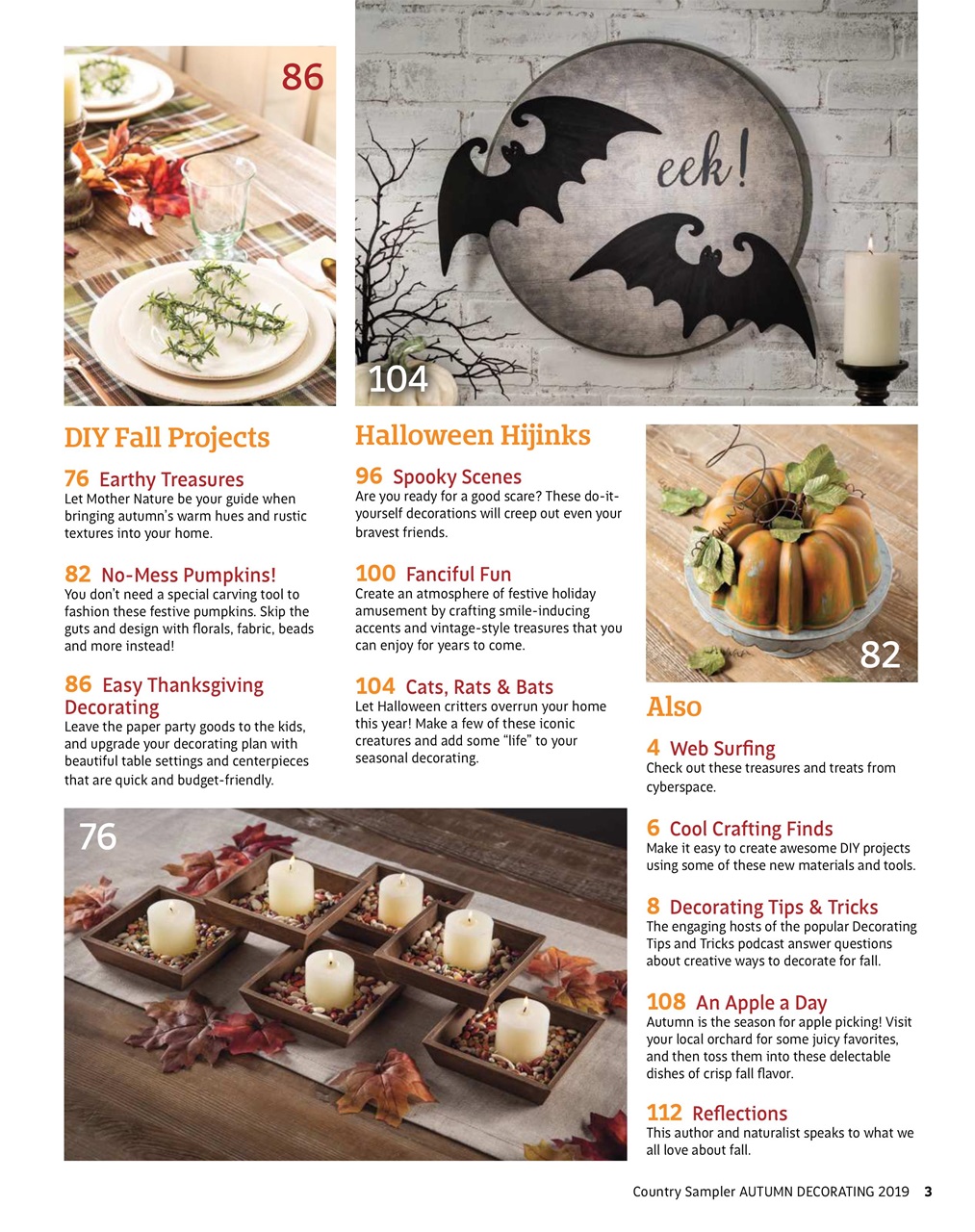 Country Sampler Preview Pages