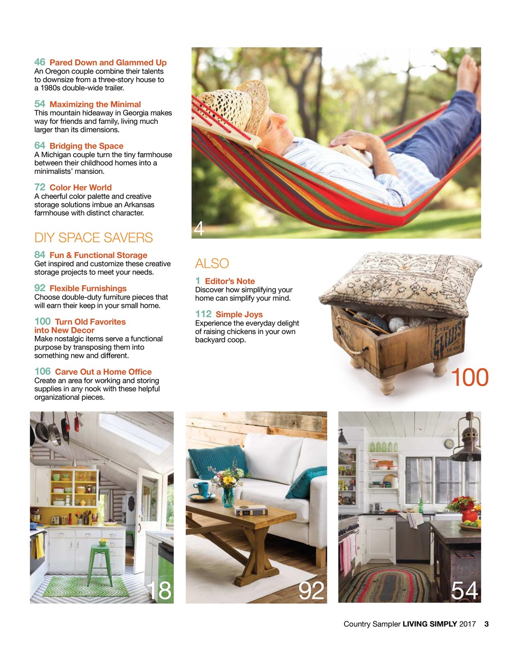 Country Sampler Home Preview Pages