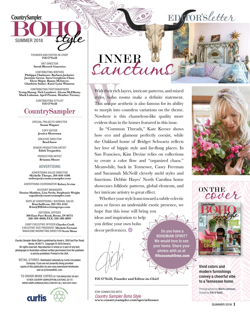 Country Sampler Preview Pages