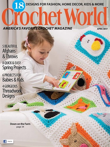 Crochet World issue April 2017