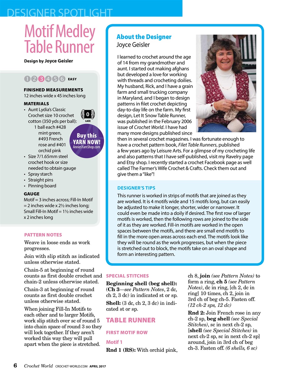 Crochet World Preview Pages