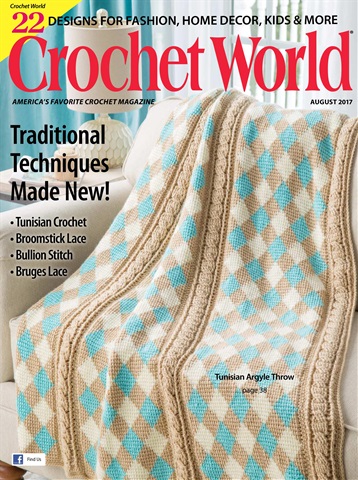 Crochet World issue August 2017
