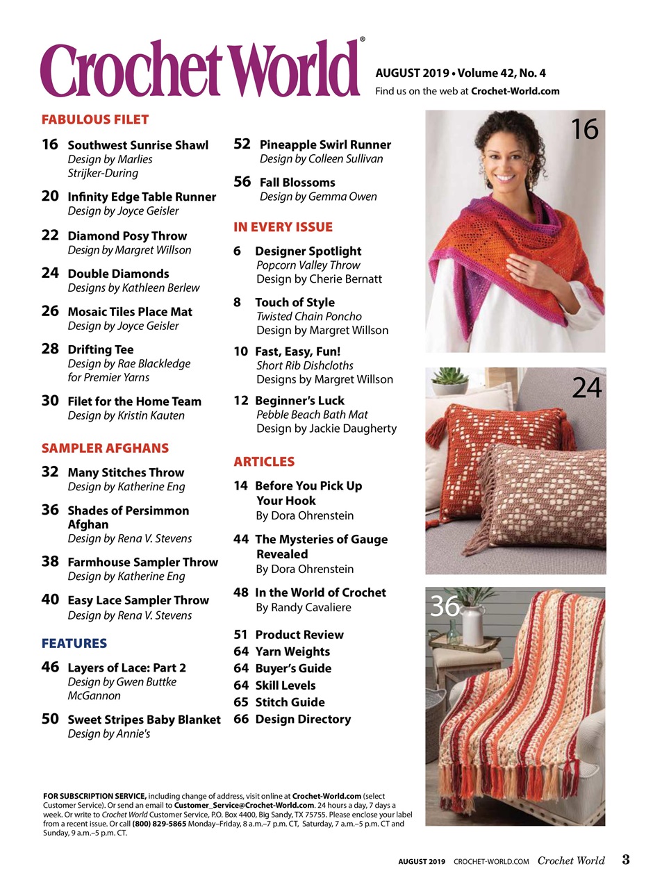 Crochet World Preview Pages