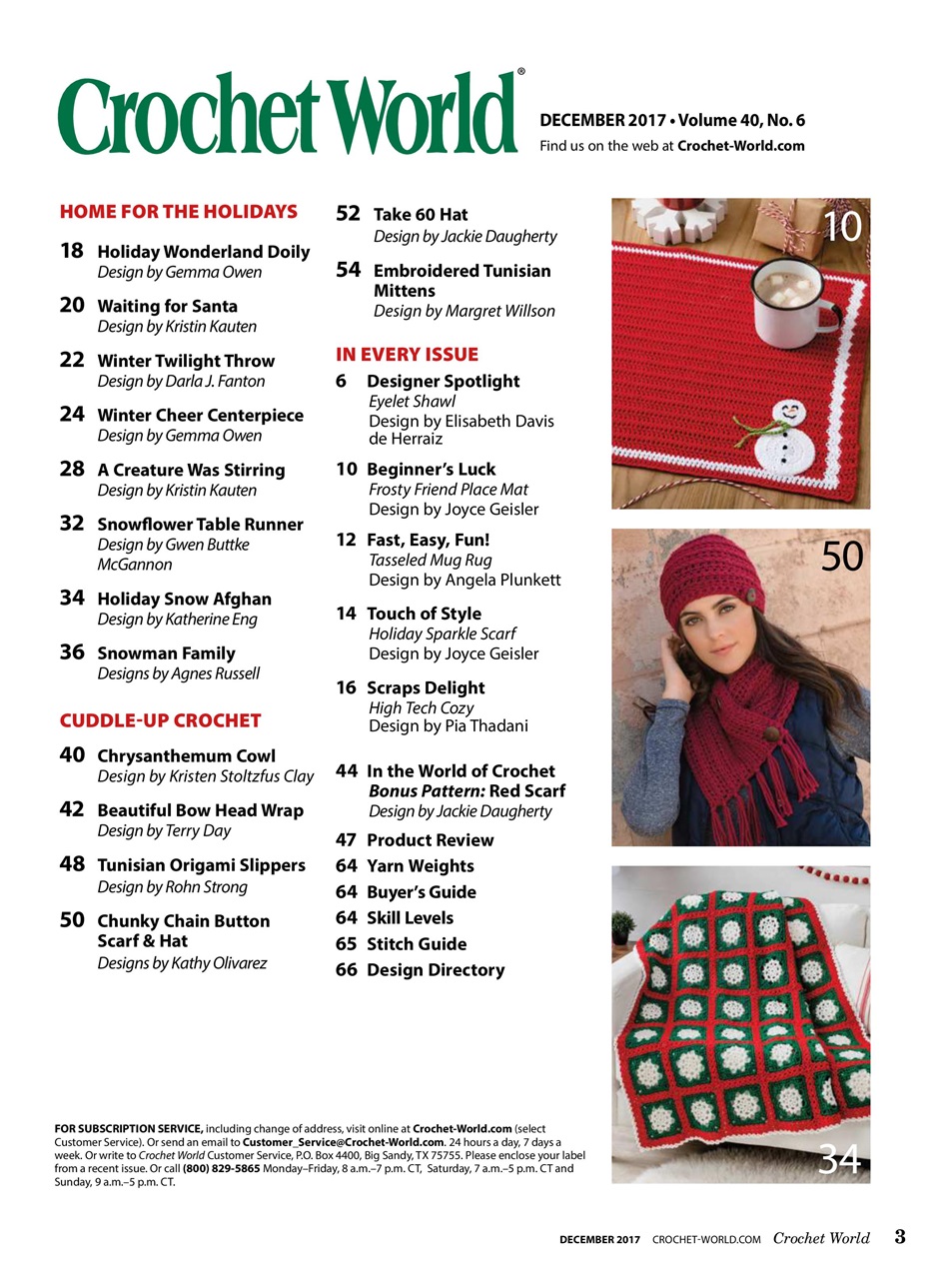 Crochet World Preview Pages