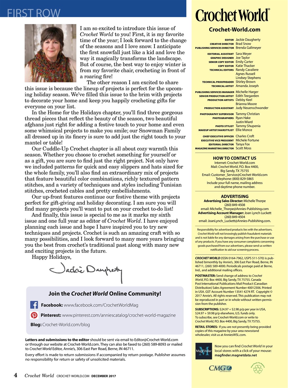 Crochet World Preview Pages