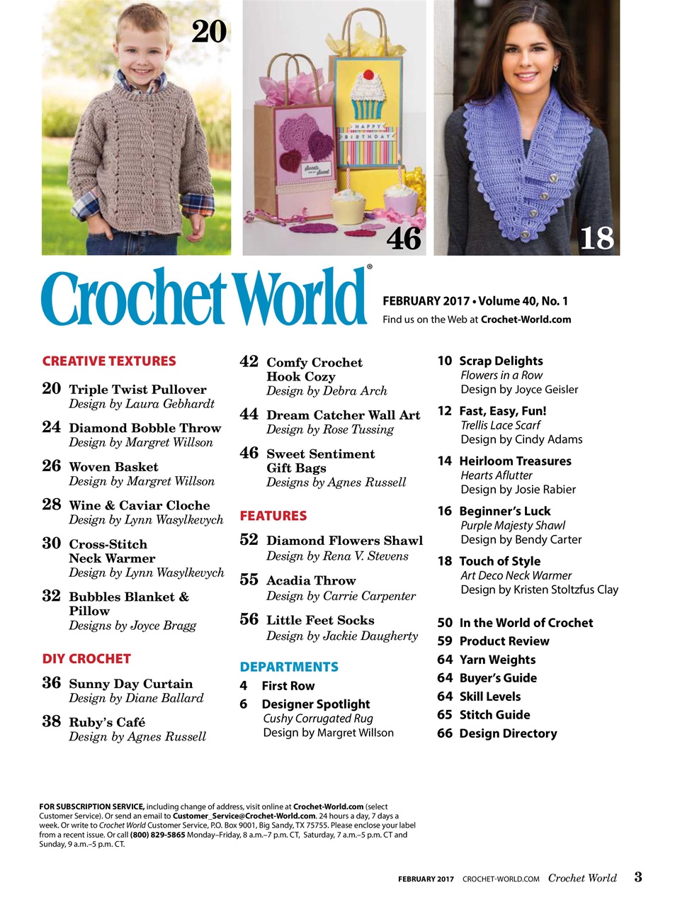 Crochet World Preview Pages