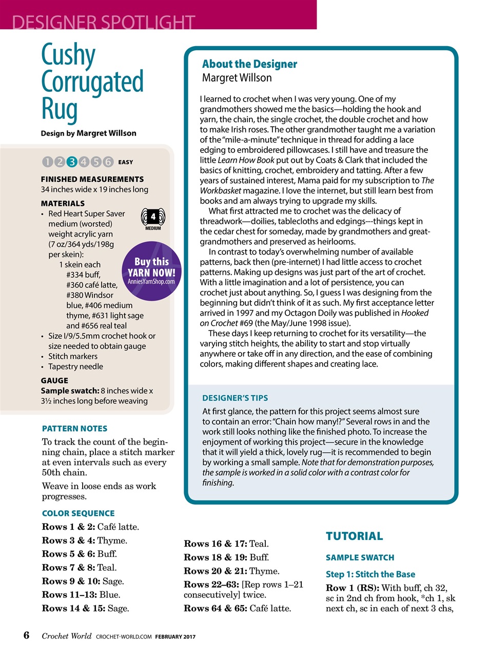 Crochet World Preview Pages