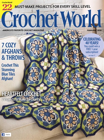 Crochet World issue February 2018