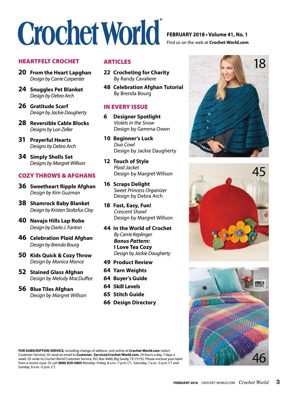 Crochet World Preview Pages