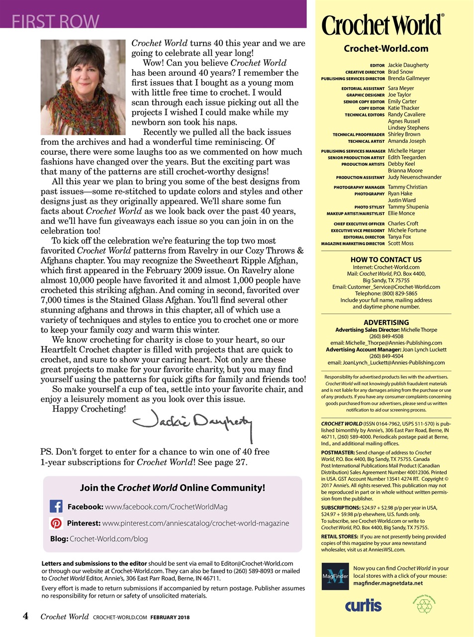 Crochet World Preview Pages