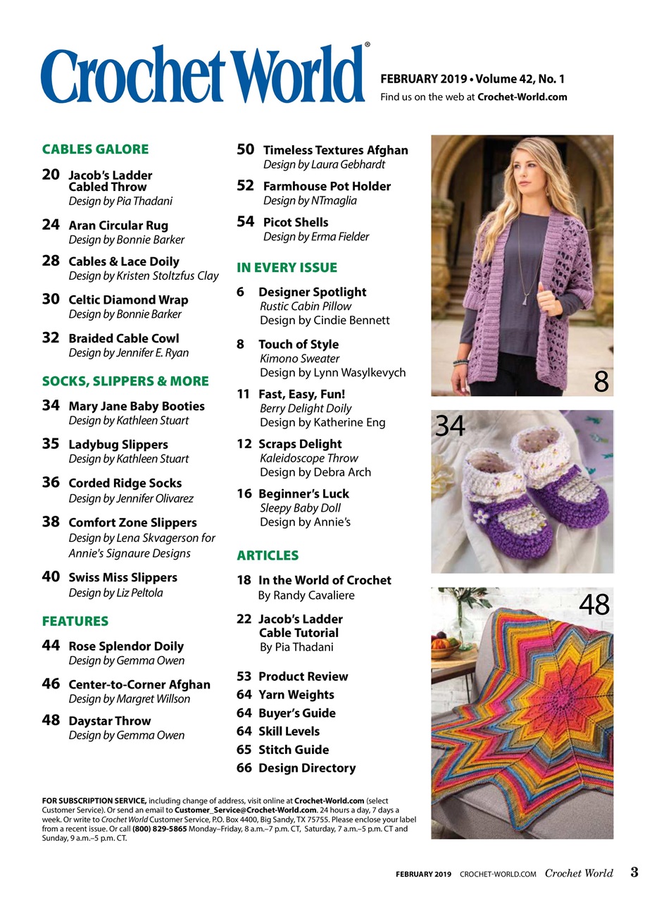Crochet World Preview Pages